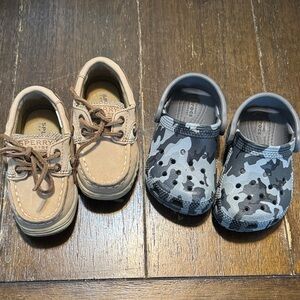 Toddler Boy Sperry & Crocs